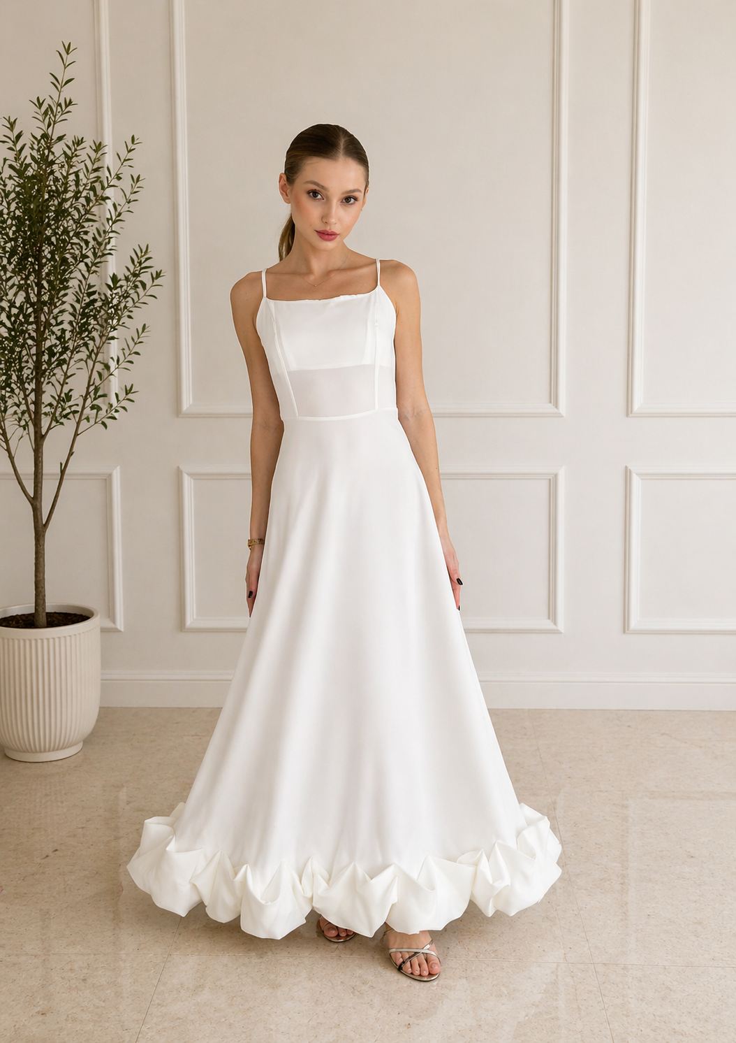 Dress Selia White