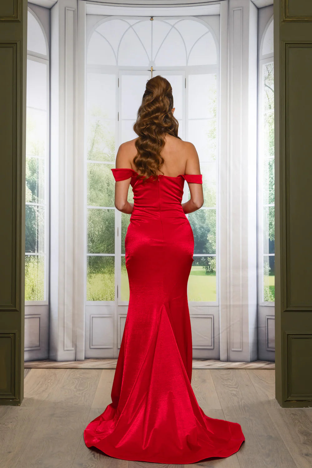 Dress Royal Red