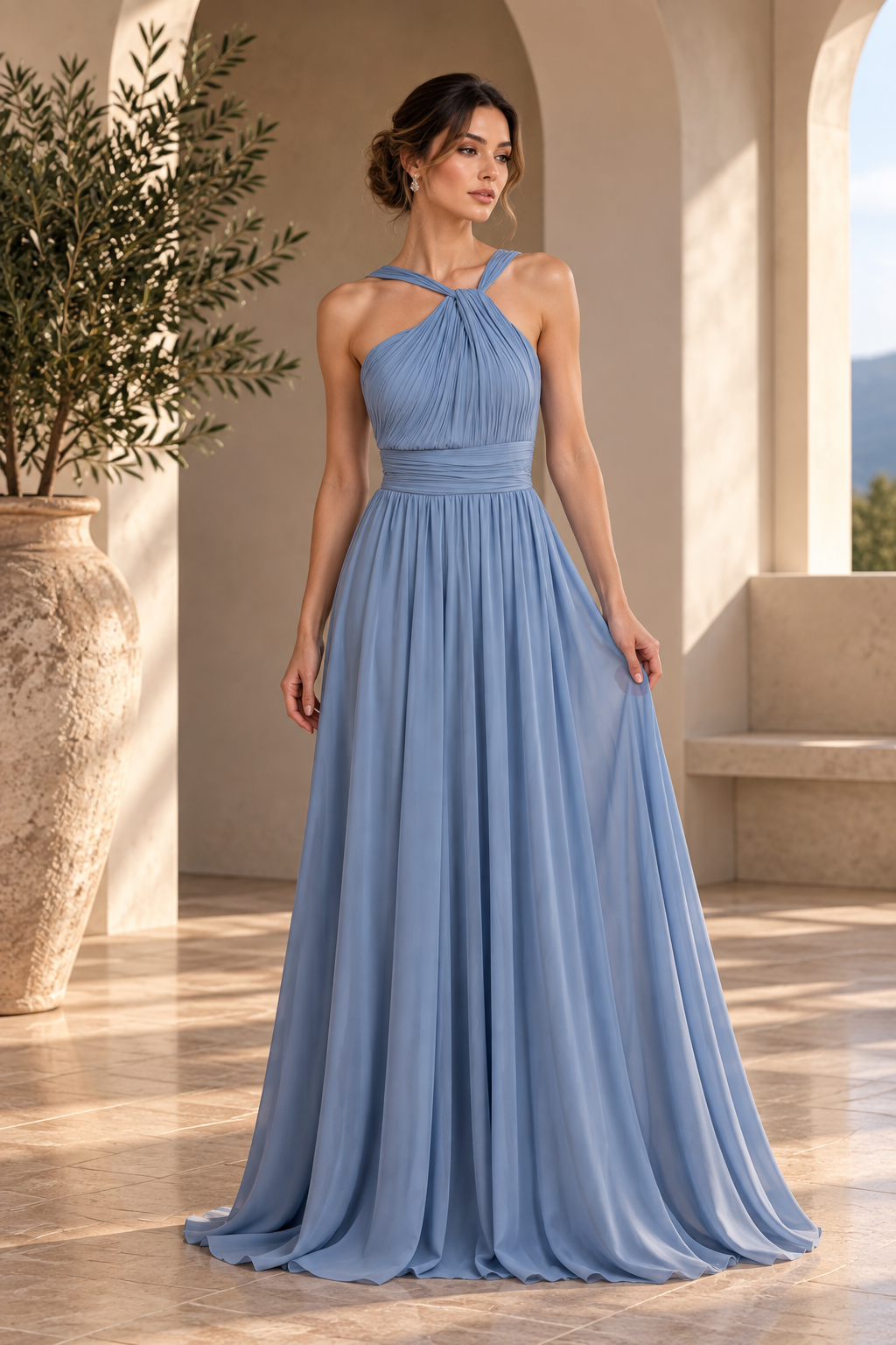 Dress Ophelie Frost Blue