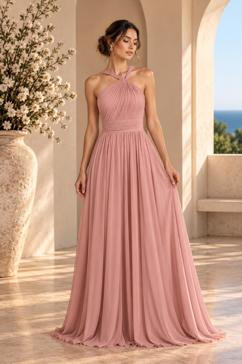Dress Ophelie Old Pink