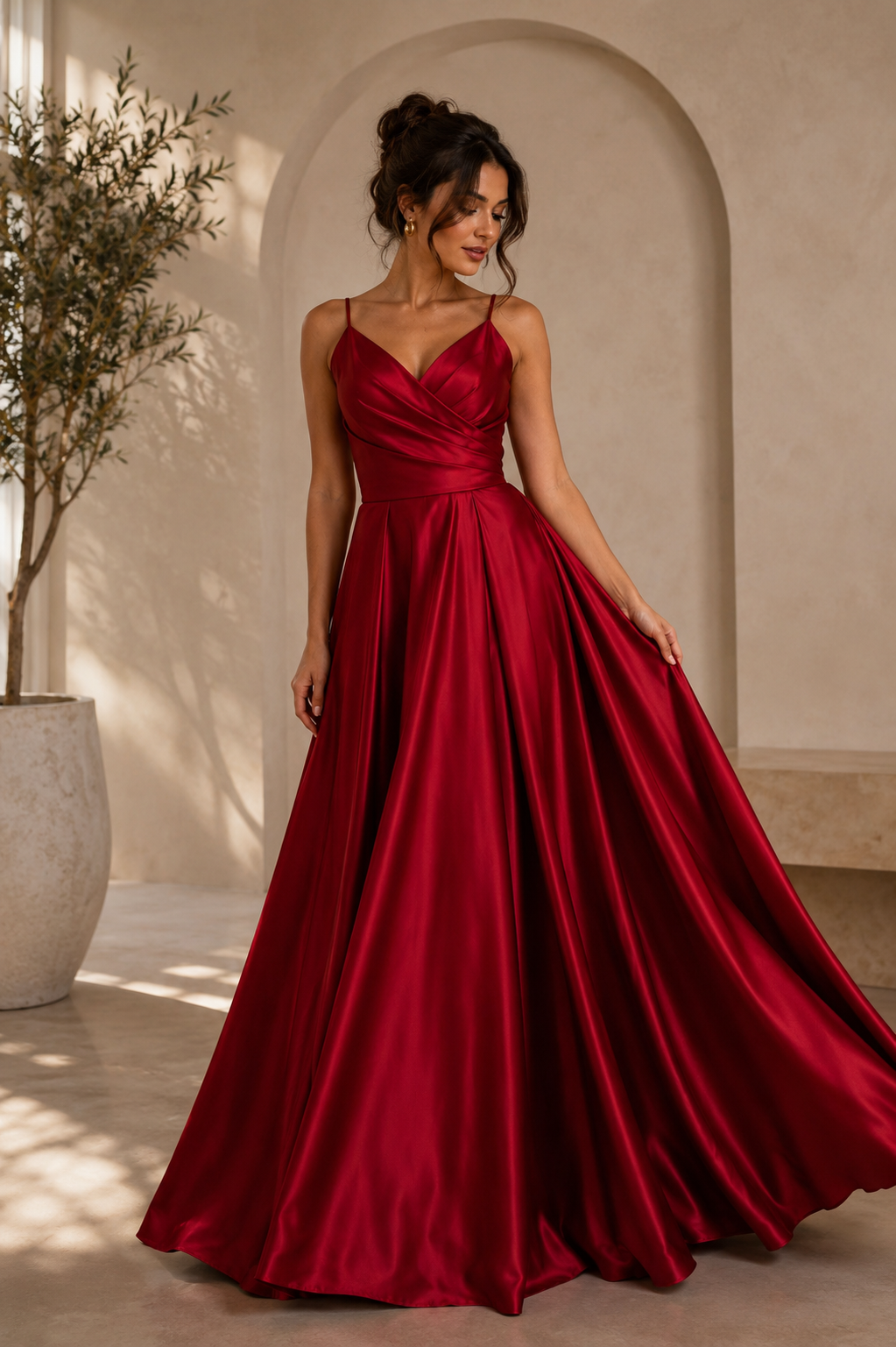 Dress Ariel Royal Red