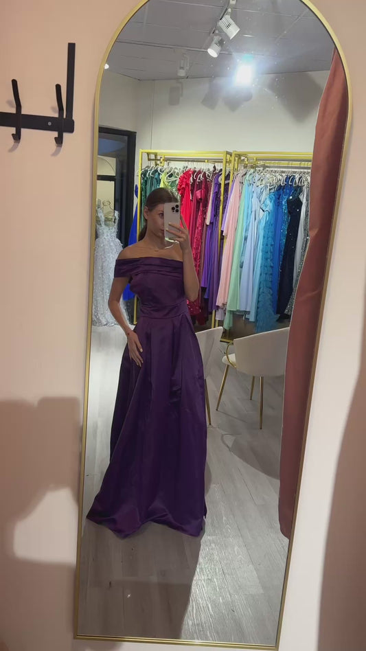 Dress Amenta Purple